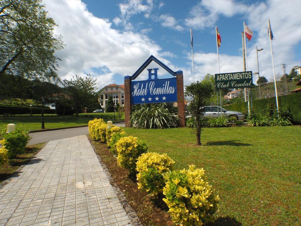 Apartamentos Club Condal Comillas Bagian luar foto